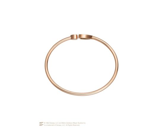 HAPPY HEARTS GOLDEN HEARTS BANGLE, ROSE GOLD, DIAMOND