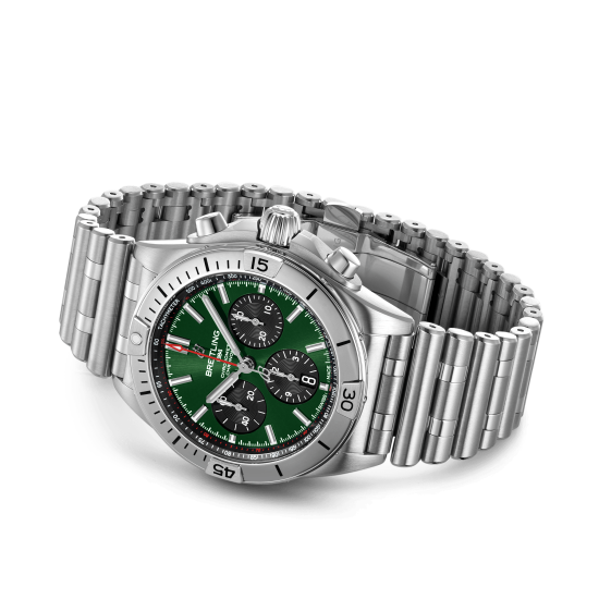 Breitling CHRONOMAT B01 42 BENTLEY Stainless Steel - Green