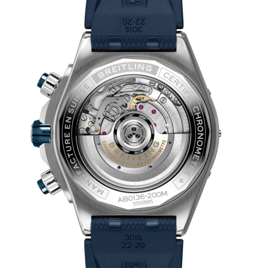 Breitling SUPER CHRONOMAT B01 44 Stainless steel - Blue AB0136161C1S1