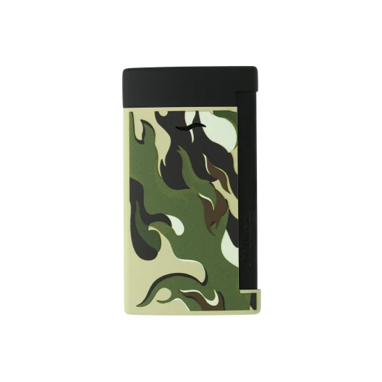 S.T. DUPONT Slim 7 Matt Camo Khaki Lighter