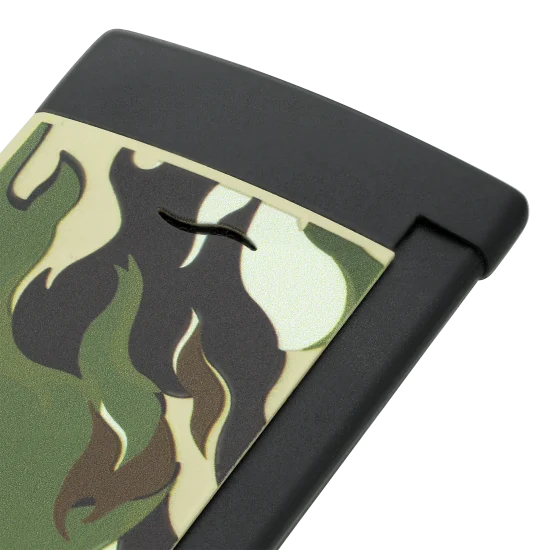 S.T. DUPONT Slim 7 Matt Camo Khaki Lighter