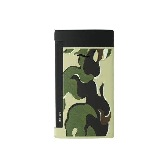 S.T. DUPONT Slim 7 Matt Camo Khaki Lighter