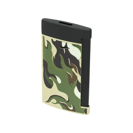S.T. DUPONT Slim 7 Matt Camo Khaki Lighter